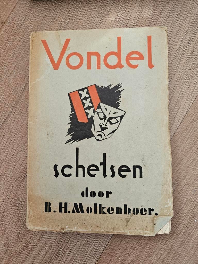 Vondel Schetsen door B.H. Molkenboer - Tweede Druk, Boeken, Ophalen of Verzenden, Gelezen, B.H. Molkenboer, Nederland