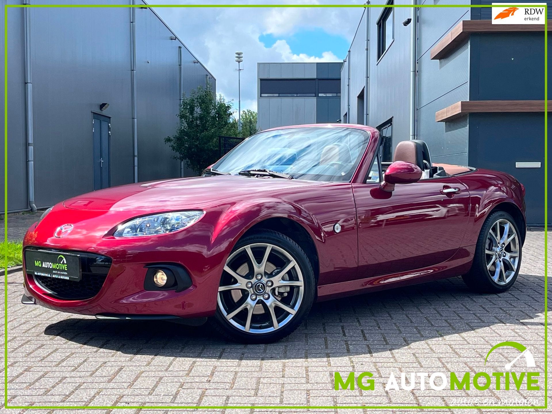Mazda MX-5 1.8 Kenko | LIMITED EDITION | LEDER | NAVI | 17 I, 127 pk, Achterwielaandrijving, Gebruikt, 4 cilinders