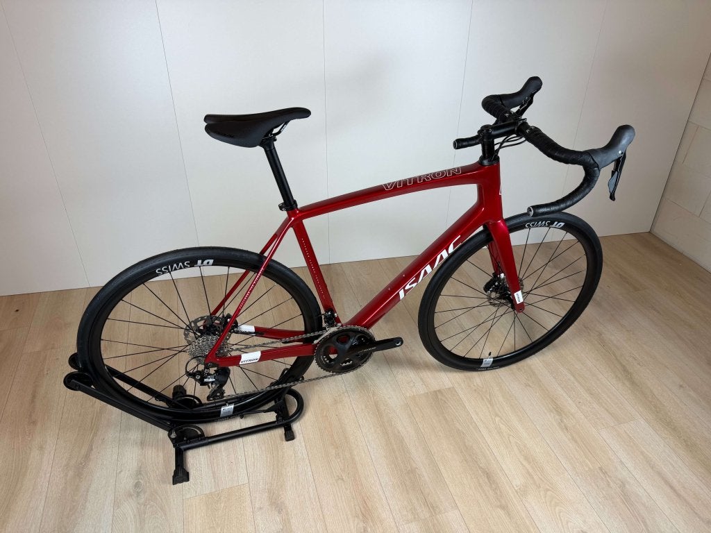 Isaac Vitron - Shimano 105 - DT-Swiss - maat XL - Als nieuw, 28 inch, Carbon, Info@velostudio.nl, Heren