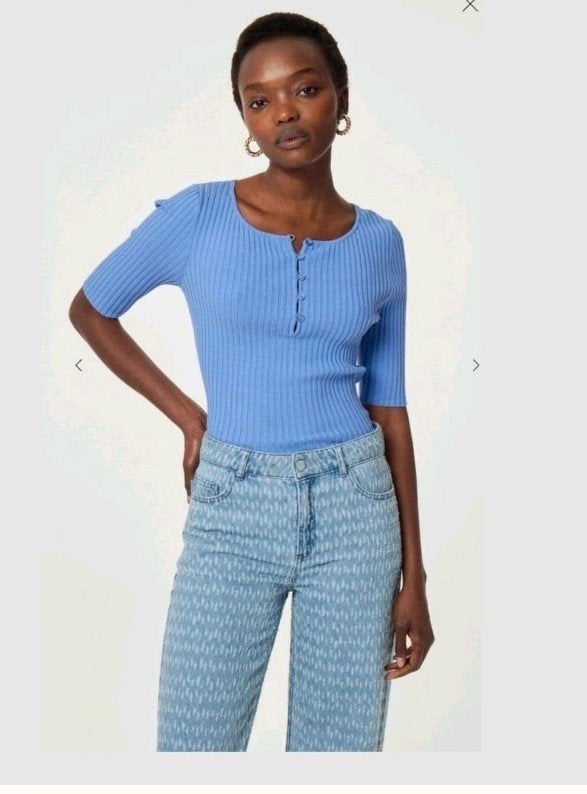 Fabienne Chapot Alida pullover/ trui maat M *nieuw *, Maat 38/40 (M), Blauw, Nieuw, Ophalen of Verzenden
