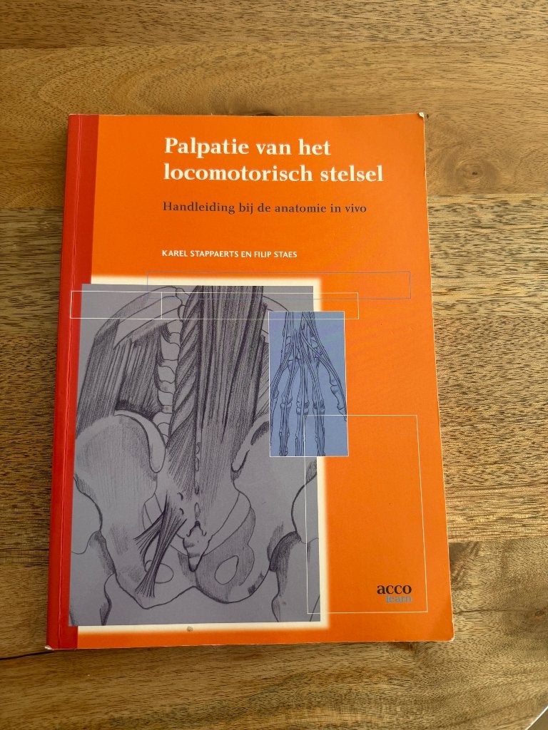 Boek Palpatie van het locomotorisch stelsel, Boeken, Ophalen of Verzenden, Beta, Gelezen, HBO