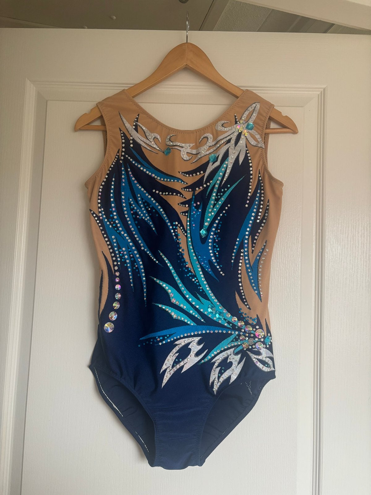 Turn/twirl pakje ritmische gymnastiek met steentjes, Ophalen of Verzenden, Kleding, Maat 36 (S), Overige thema's