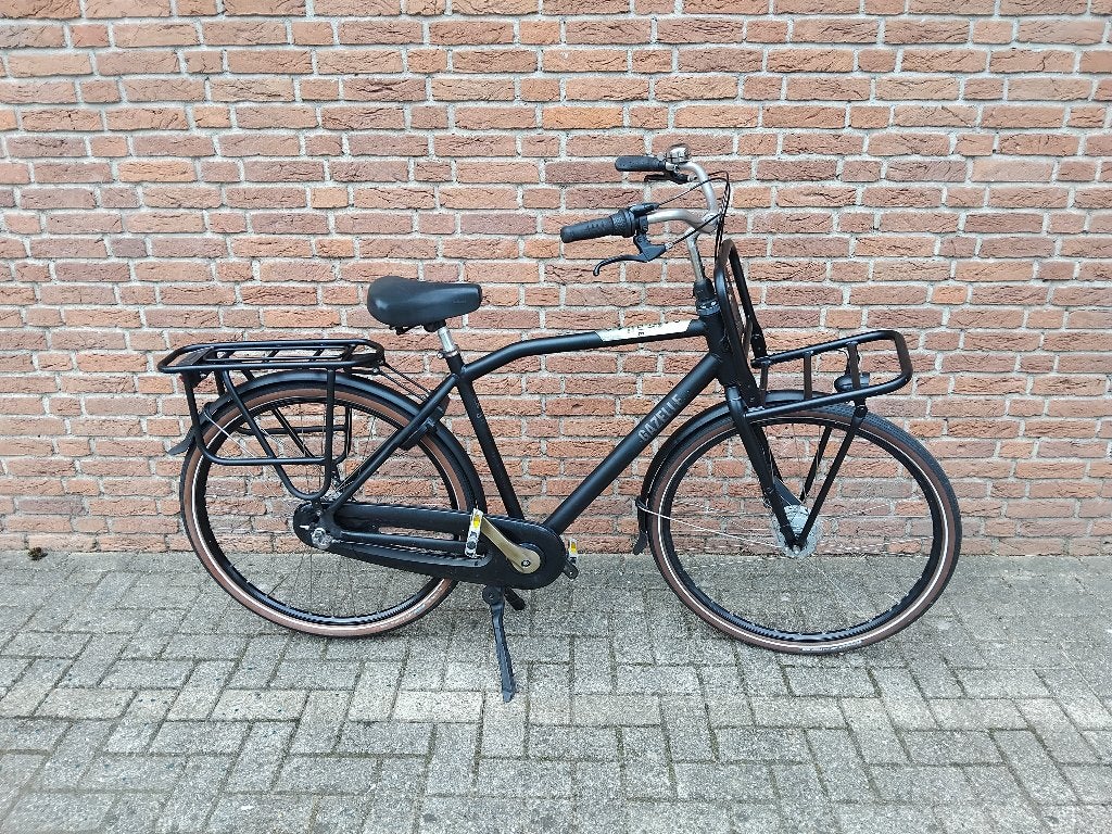 Gazelle Heavy Duty 54 cm transportfiets, Fietsen en Brommers, Fietsen | Heren | Herenfietsen, Overige merken, Gebruikt, Versnellingen