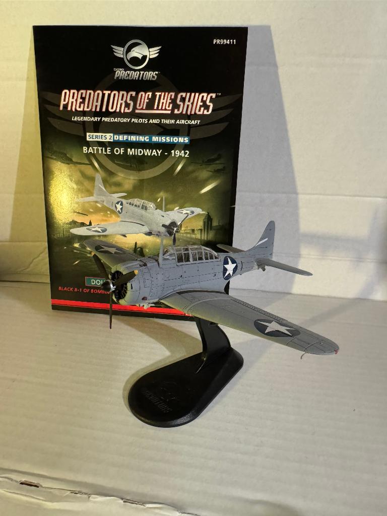 Corgi 1:72 SBD-3 Dauntless Diecast USN Midway PR99411, Verzamelen, Ophalen of Verzenden, Zo goed als nieuw, Schaalmodel