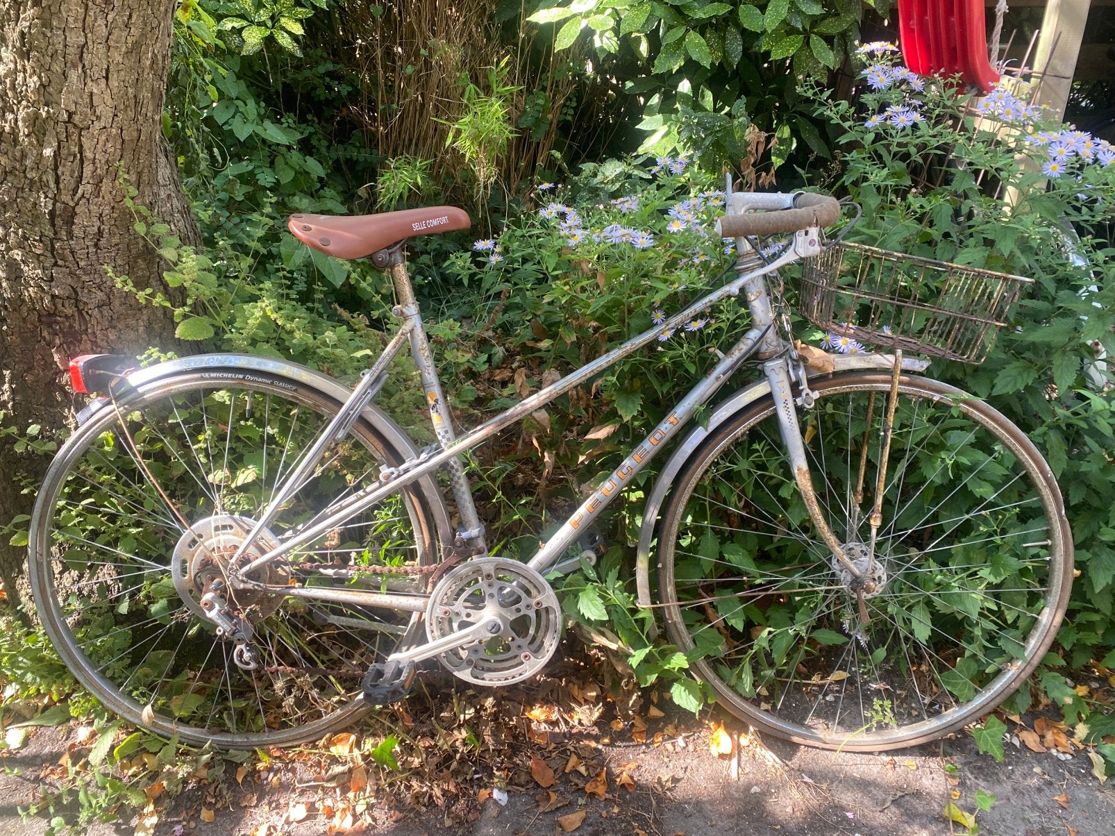Peugeot fiets - opknapper!, Ophalen