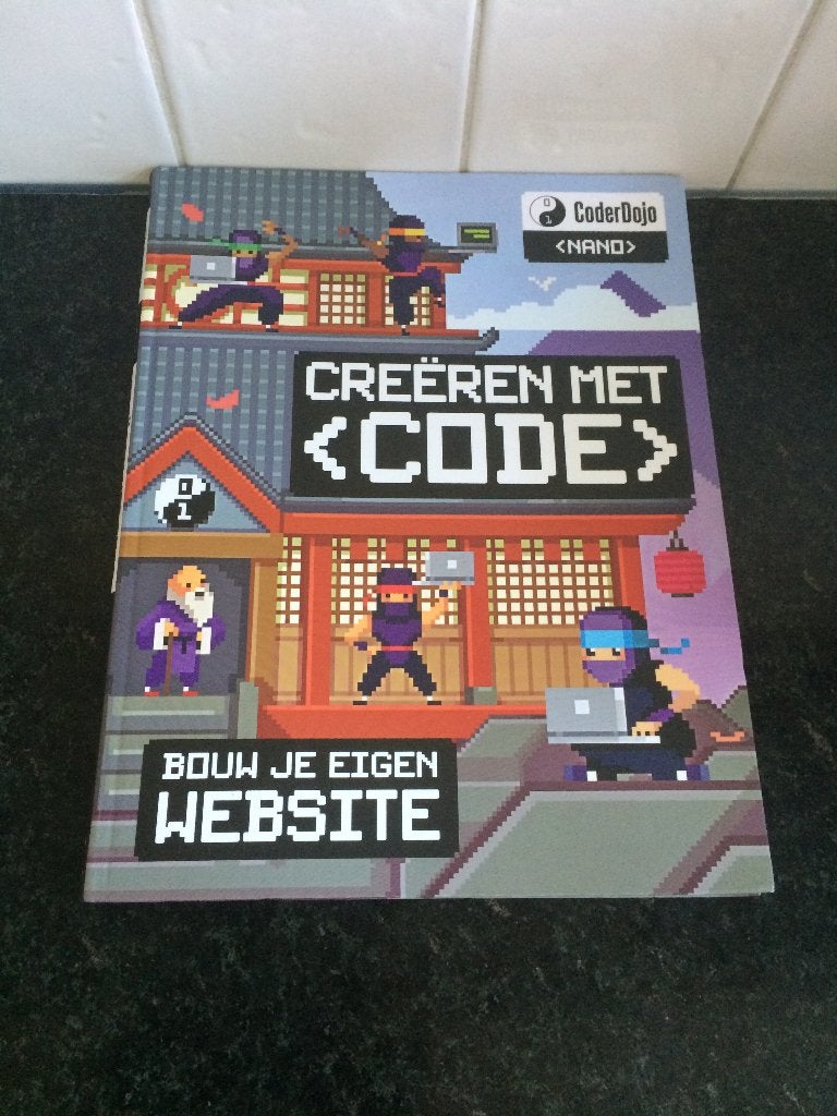 CoderDojo Handboek - bouw je eigen website - ZGAN!, Ophalen of Verzenden, Zo goed als nieuw, Overige onderwerpen