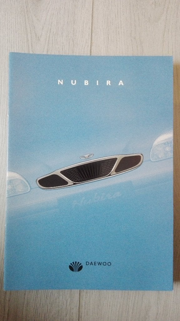 brochure Chevrolet Nubira modellen 2000, Ophalen of Verzenden, Nieuw, Chevrolet
