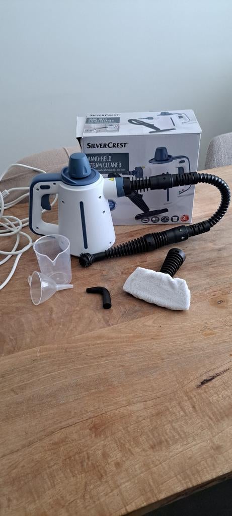 SilverCrest Handstoomreiniger - Zo goed als nieuw, Ophalen of Verzenden, Zo goed als nieuw, Stoomreiniger