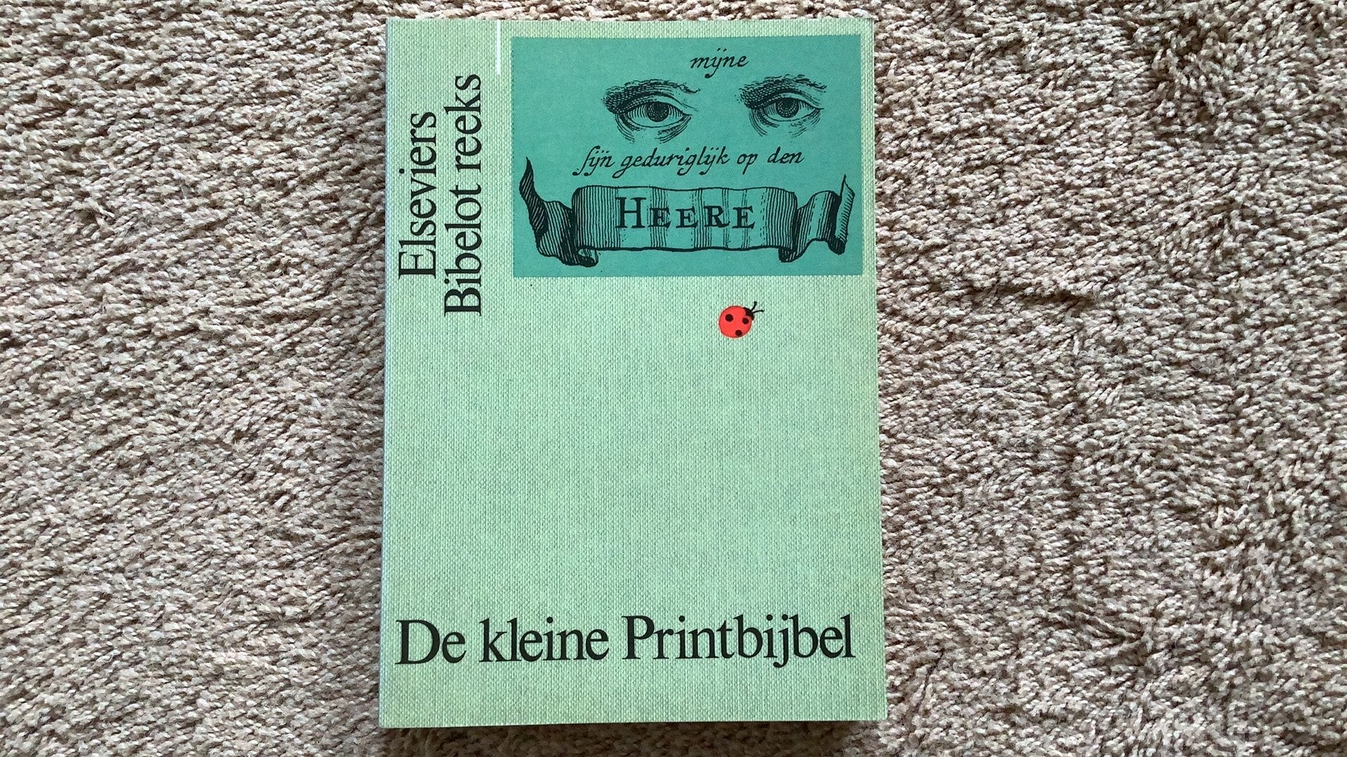 Elseviers Bibelot reeks, De kleine Printbijbel., Ophalen of Verzenden, Zo goed als nieuw, Christendom | Katholiek
