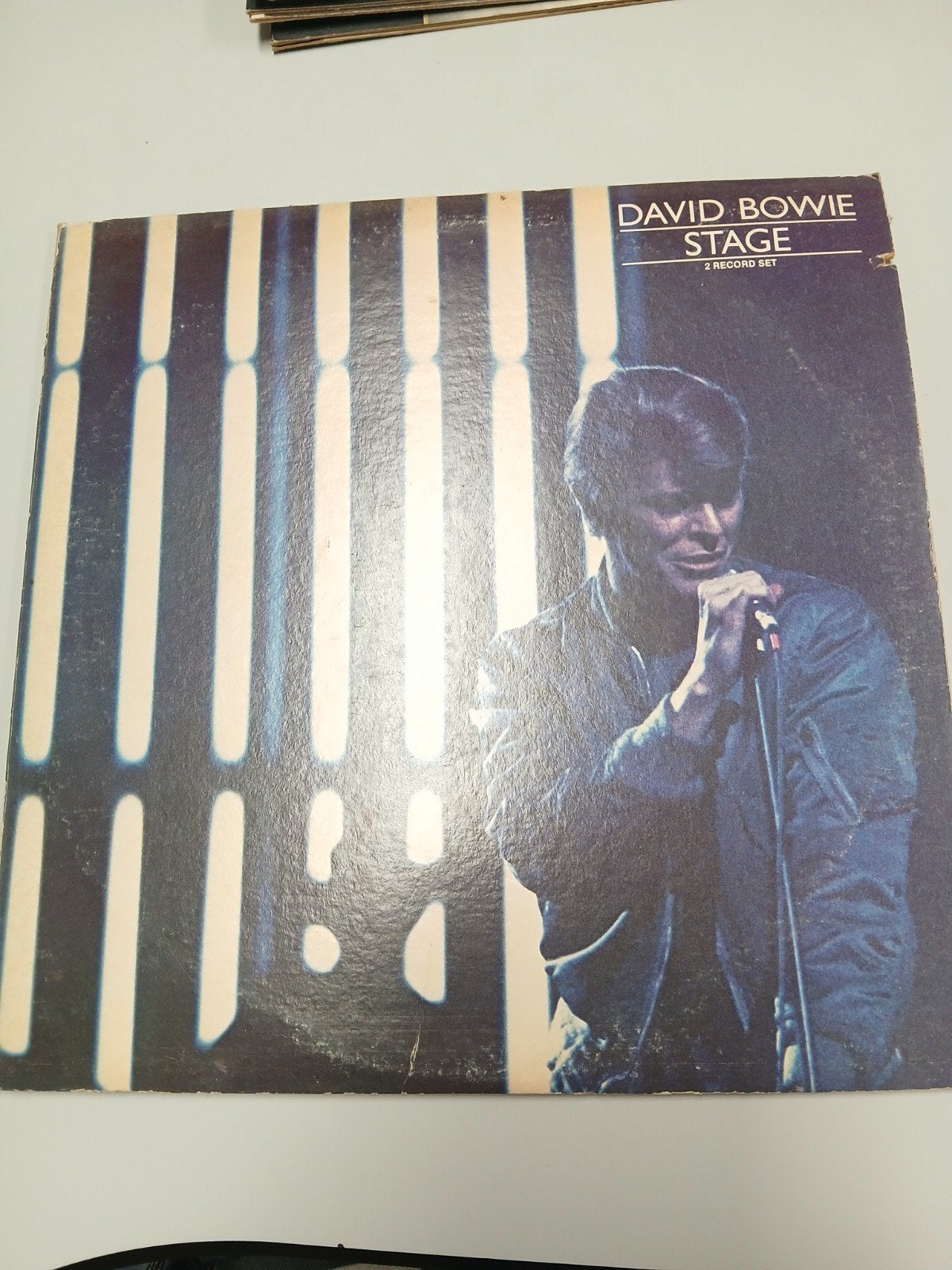 David Bowie - Stage (2LP) - Live album uit 1978, Ophalen, Gebruikt, Pop, 12 inch