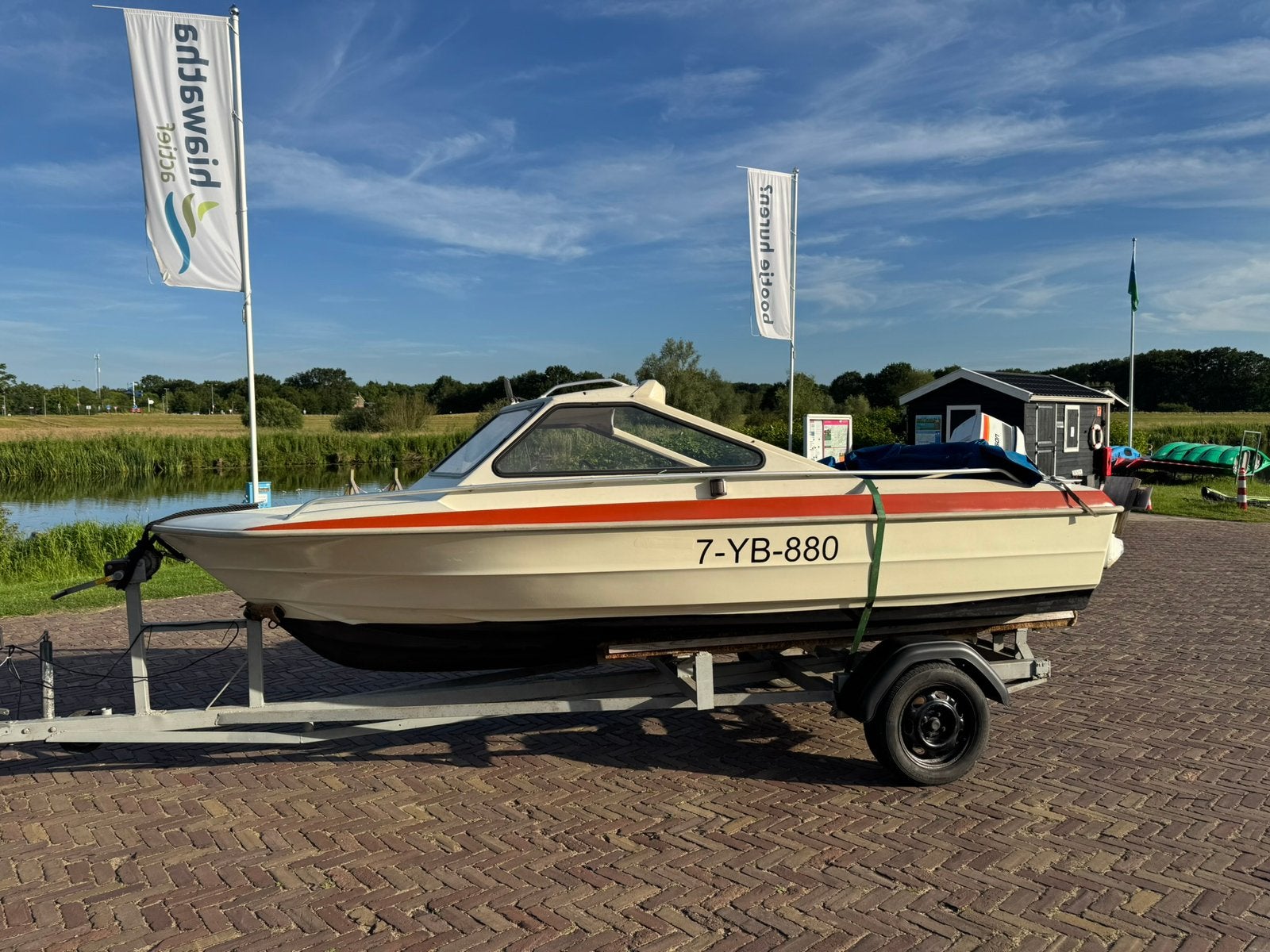 Speedboot 55PK VAARBEWIJS VRIJ, Ophalen, Overige merken, Gebruikt, 4 m