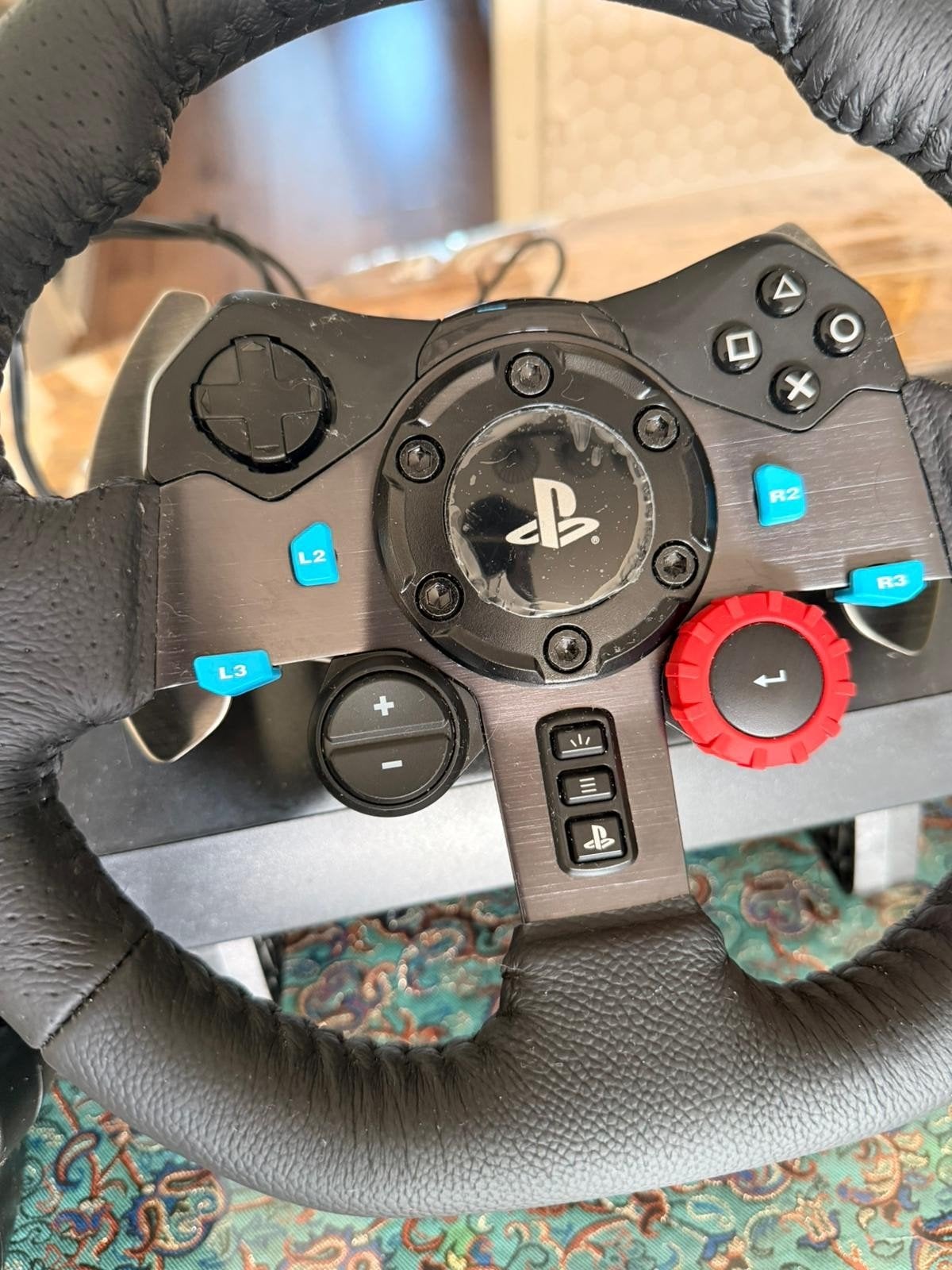 Logitech G29 Driving Force Racing Wheel + Shifter, Ophalen of Verzenden, Zo goed als nieuw, Stuur of Pedalen, PlayStation 4