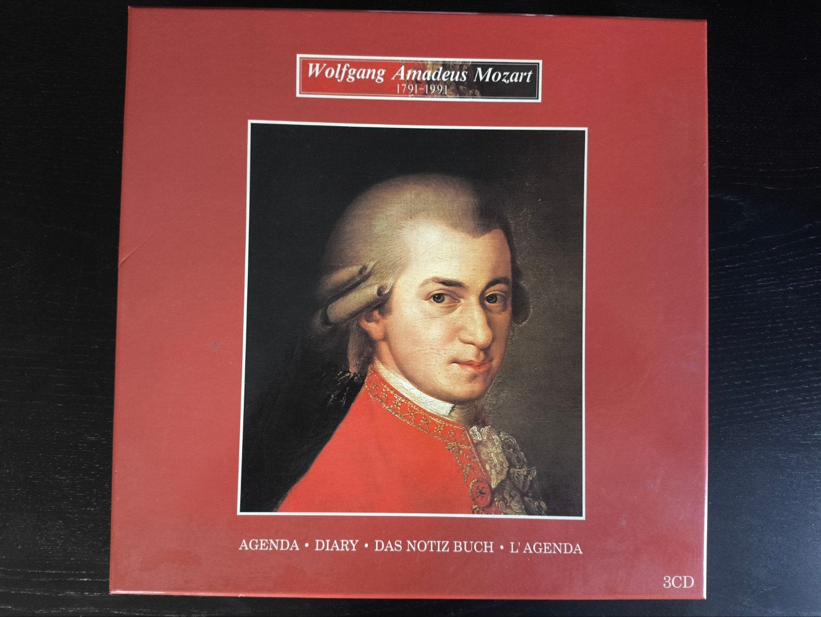 wolfgang Amadeus Mozart 3 cd box 1971 - 1991, Ophalen of Verzenden, Classicisme, Zo goed als nieuw, Overige typen