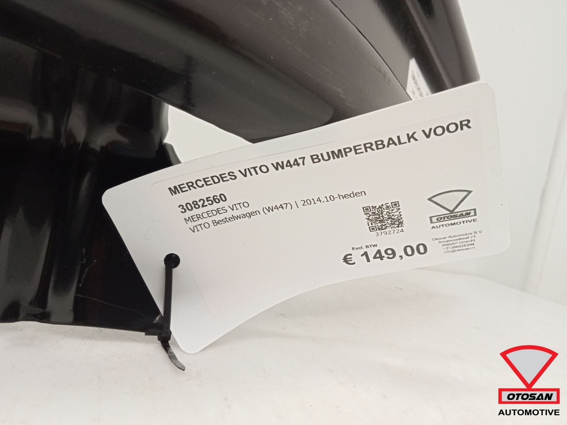 Mercedes Vito V-Klasse W447 Bumperbalk Balk Voor Nieuw, Auto-onderdelen, Mercedes-Benz AG, Mercedes-Benz, Nieuw, Ophalen of Verzenden