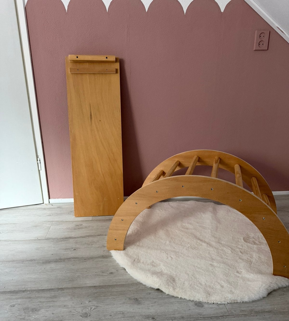 Houten klimboog, Kinderen en Baby's, Speelgoed | Houten speelgoed, Ophalen, Gebruikt