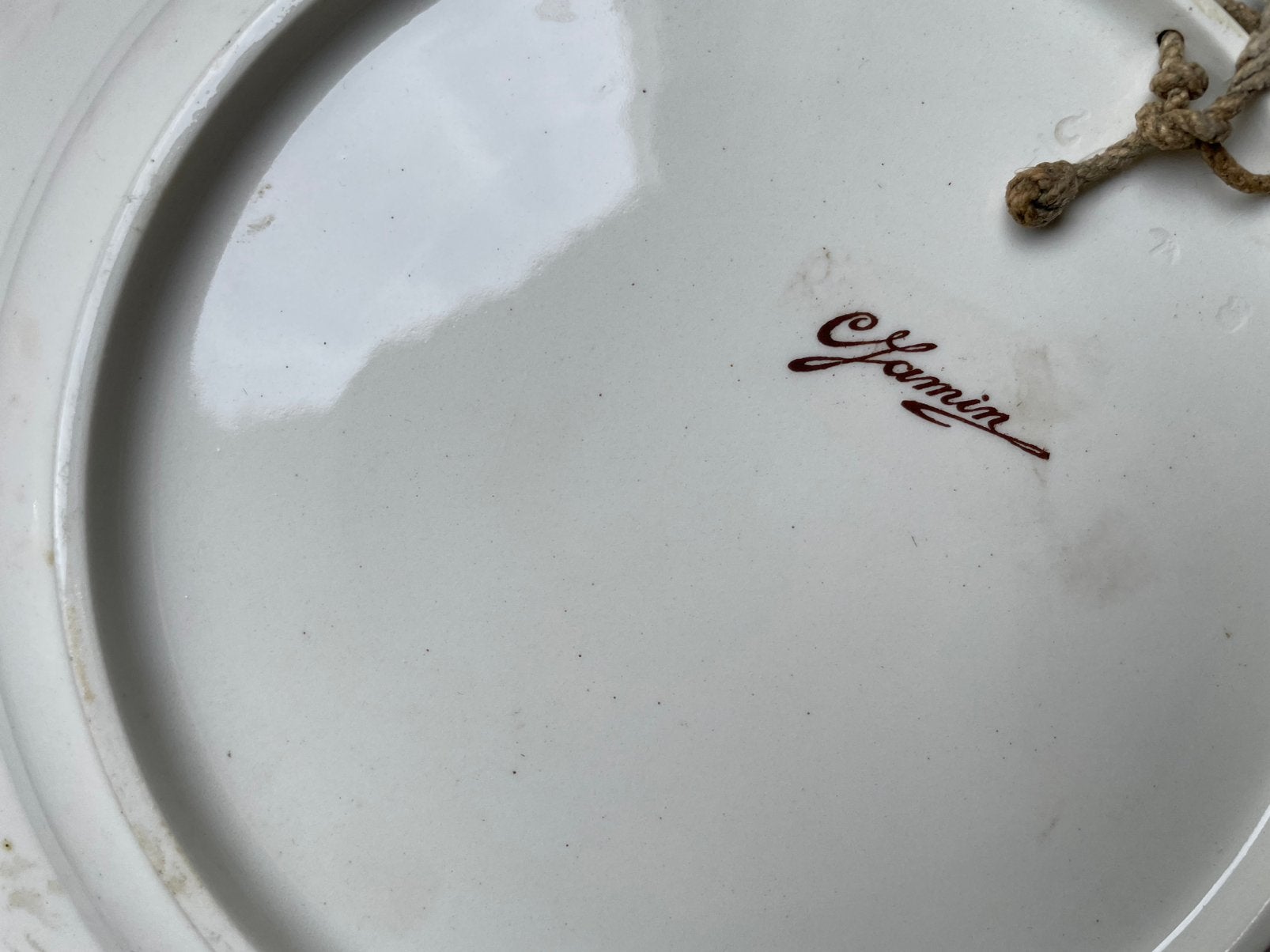 Vintage Jamin bord Huwelijk Juliana 1937, Ophalen, Gebruikt, Servies