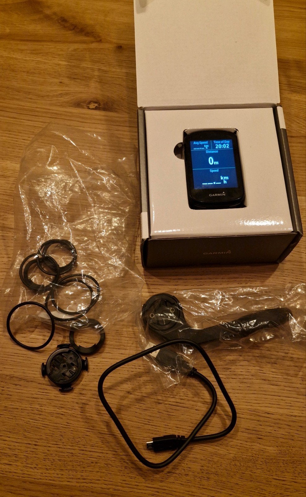Garmin Edge 830 Fietscomputer met GPS en Touchscreen, Fietsen en Brommers, Verzenden, Draadloos, Zo goed als nieuw
