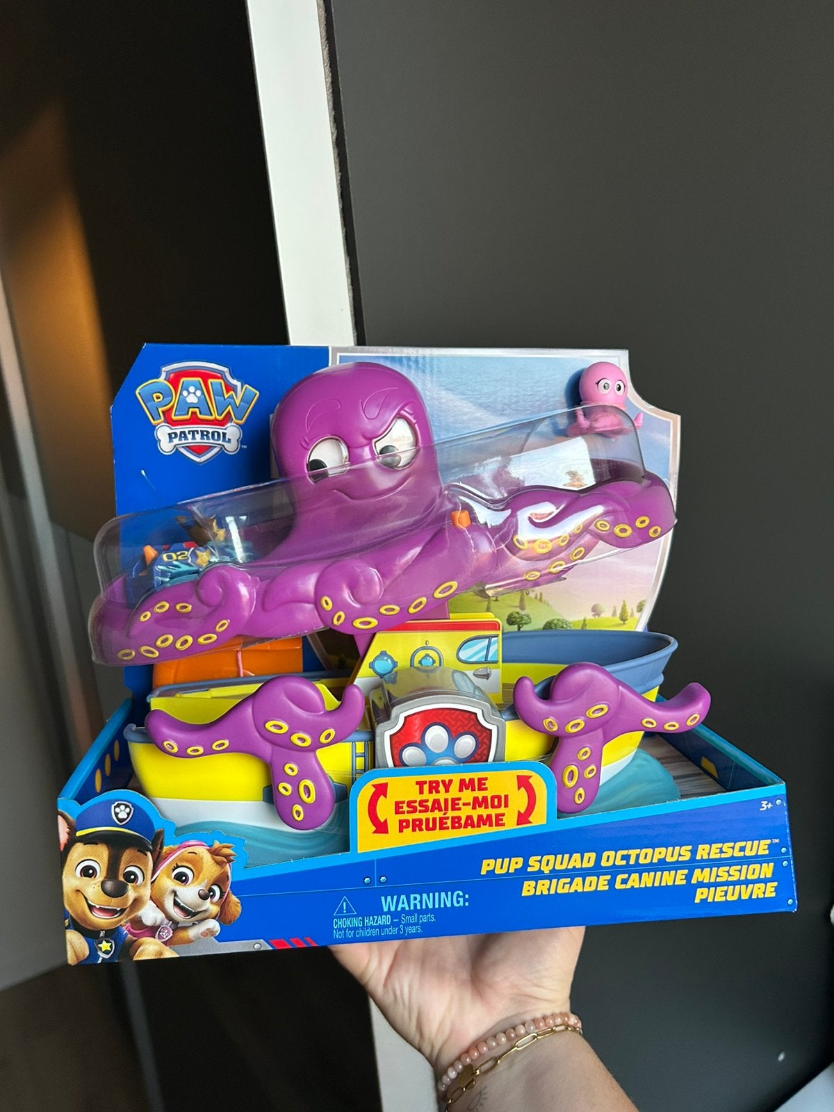 Paw Patrol Pup Squad Octopus Playset, Ophalen of Verzenden, Nieuw