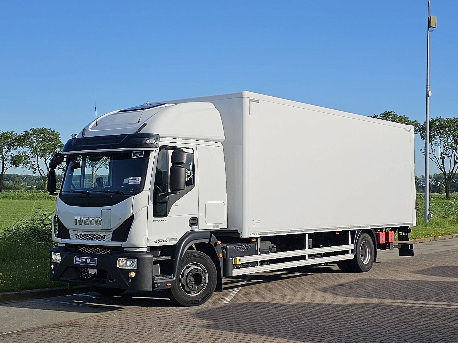 IVECO 160E28 EUROCARGO, Automaat, Euro 6, Iveco, Wit