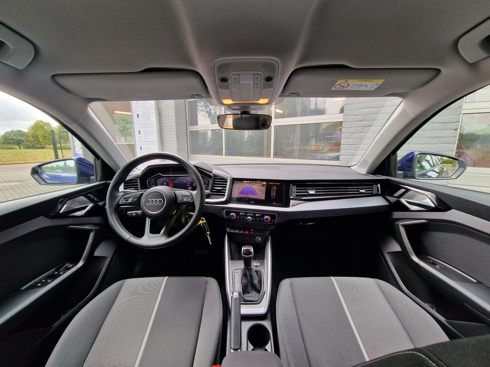 Audi A1 allstreet 30 TFSI Advanced edition|Automaat|21.682KM, Auto's, Euro 6, Met garantie (alle), Blauw, 49 €/maand