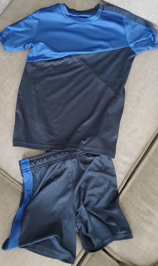 Dutchy sportset maat 128 - Blauw/Zwart, Ophalen of Verzenden