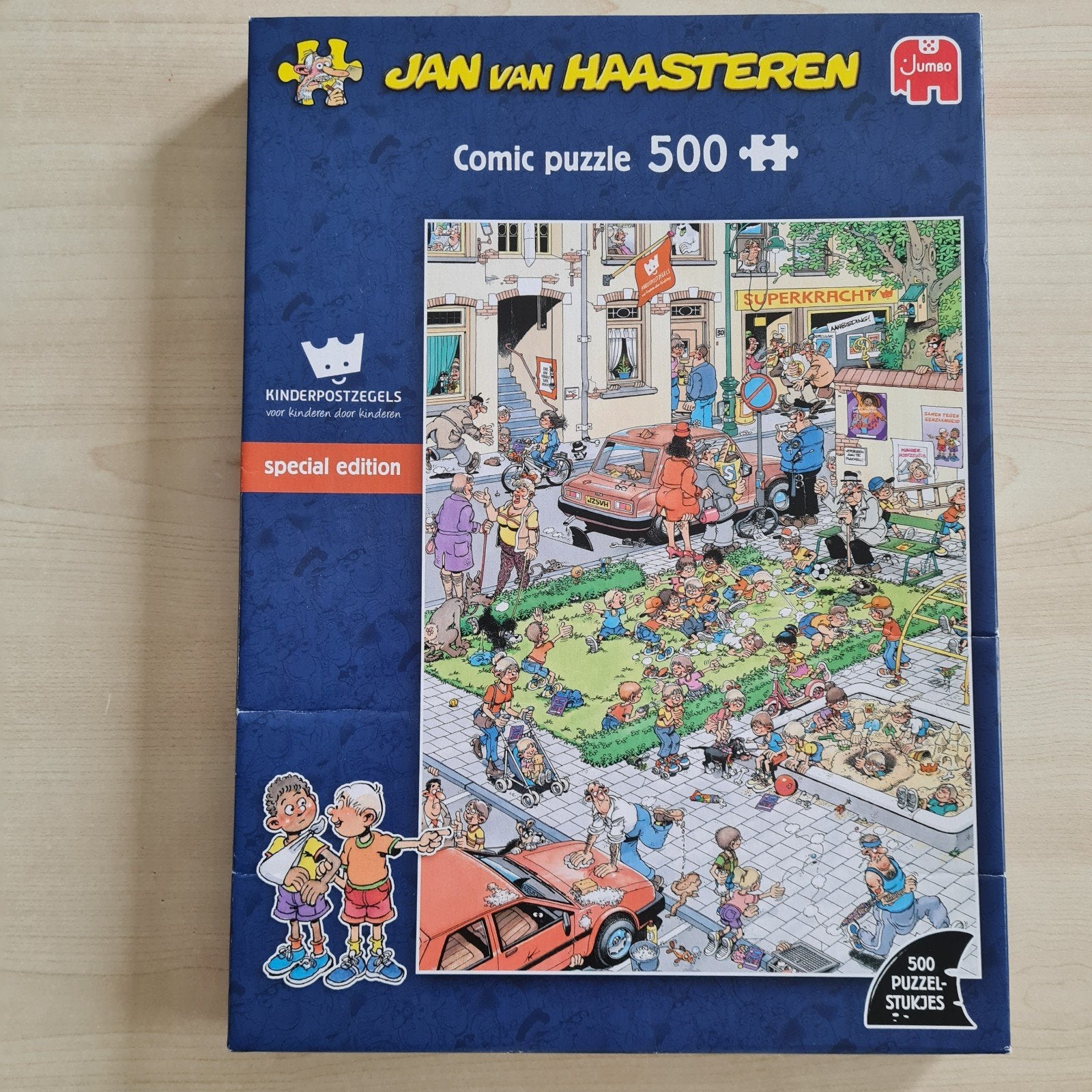 Jan van Haasteren Comic Puzzel 500 stuks, Hobby en Vrije tijd, Ophalen of Verzenden, 500 t/m 1500 stukjes, Zo goed als nieuw, Legpuzzel