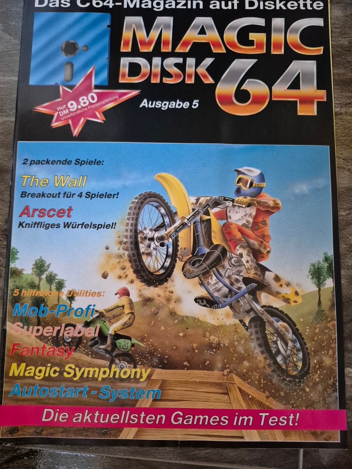 Magic Disk 64 - Uitgave 5 (C64-Magazine op Diskette), Ophalen of Verzenden