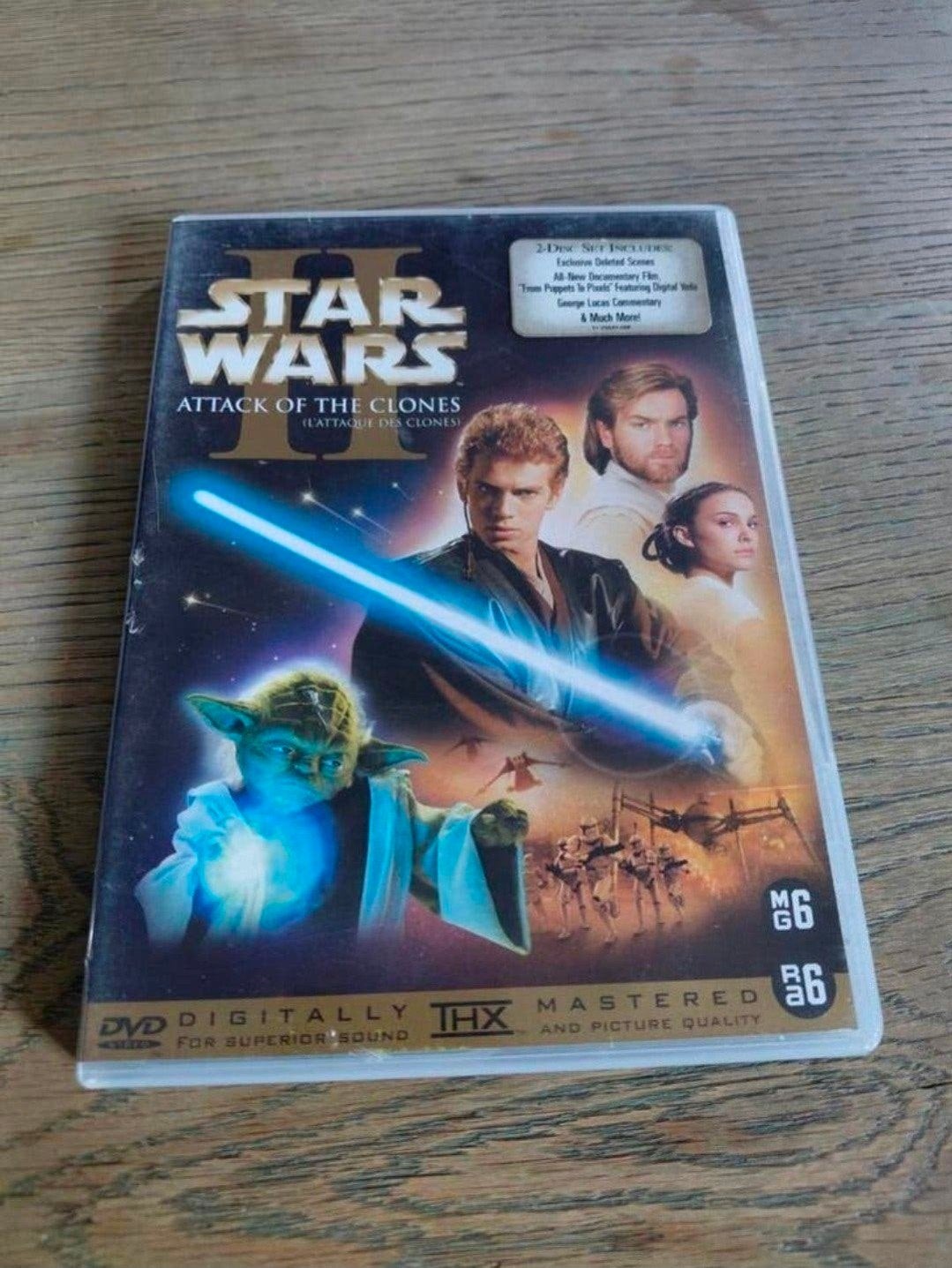Star Wars Episode 2 Attack of the Clones. Remastered. 2 disc, Cd's en Dvd's, Vanaf 6 jaar, Ophalen of Verzenden, Gebruikt, Science Fiction