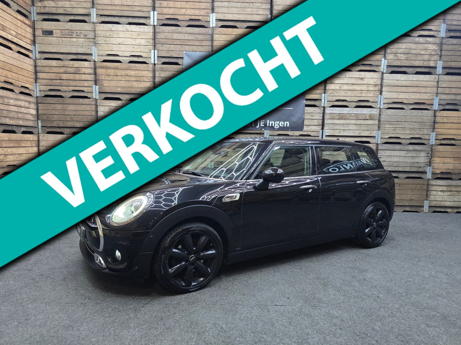 Mini Clubman 2.0 Cooper S Chili Serious Business FULL LED Na, Auto's, Mini, 1998 cc, Gebruikt, Leder en Stof, Zwart