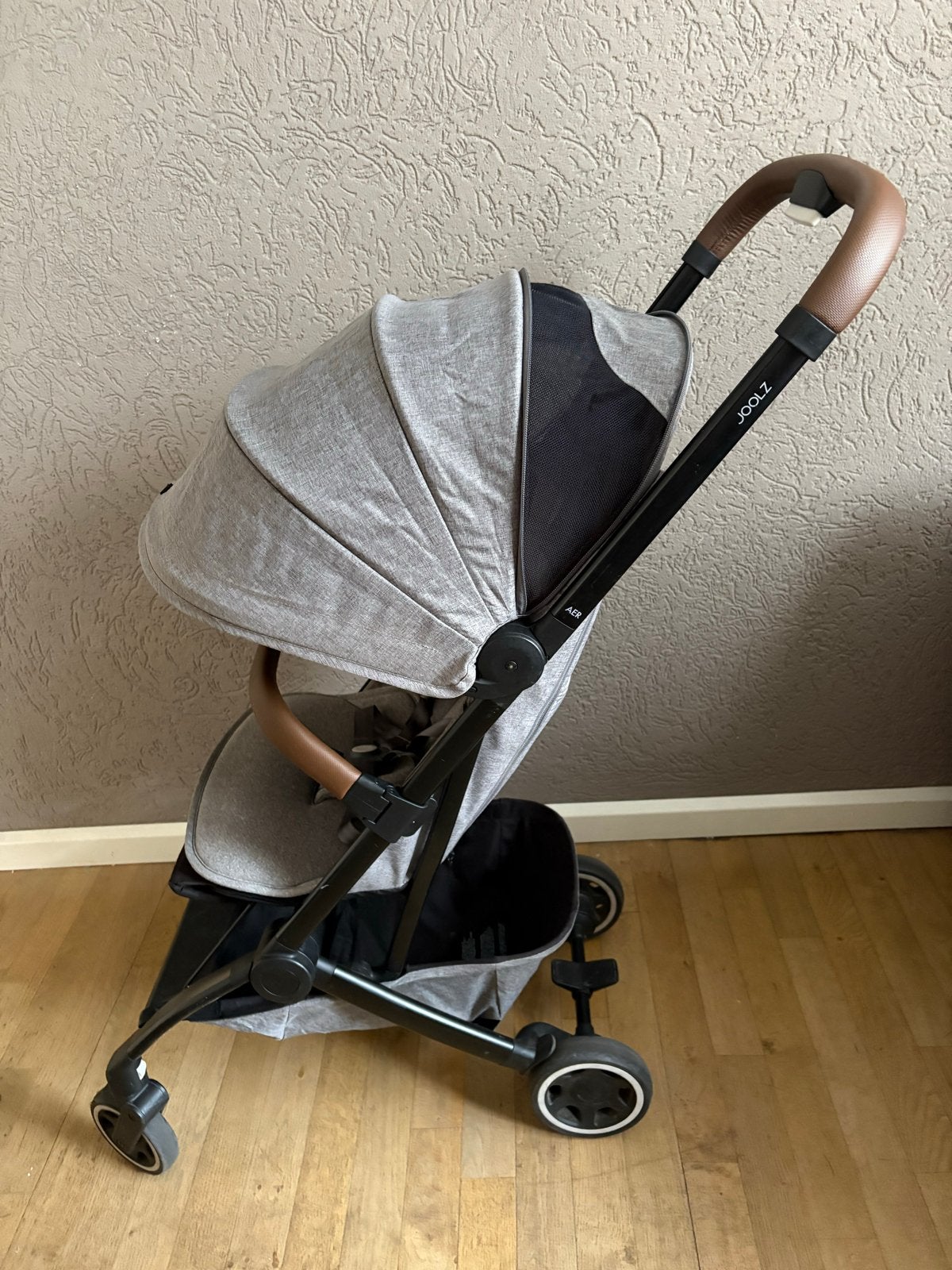 Joolz Aer kinderwagen: met voetenzak, voetenplank en beugel, Ophalen, Zo goed als nieuw, Kinderwagen, Overige merken