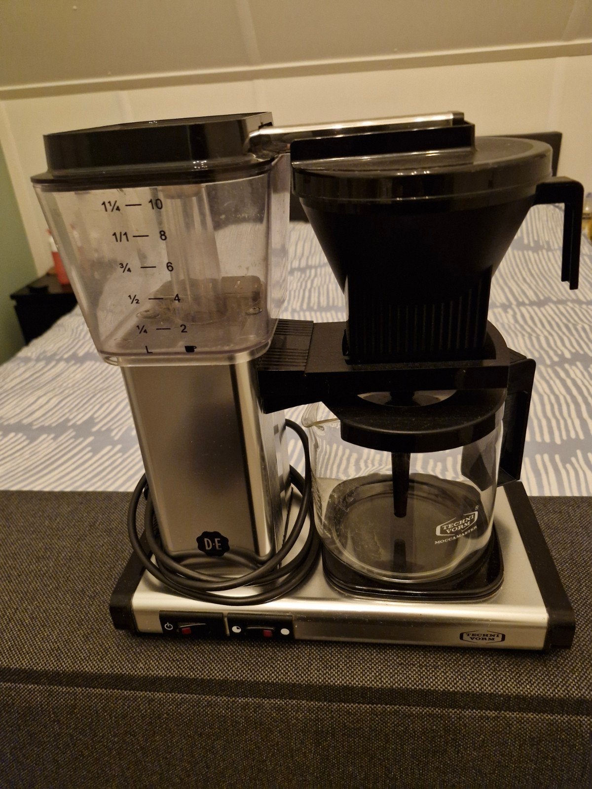 Douwe Egberts Technivorm Moccamaster Koffiezetapparaat, Ophalen, Gebruikt, 10 kopjes of meer, Koffiemachine