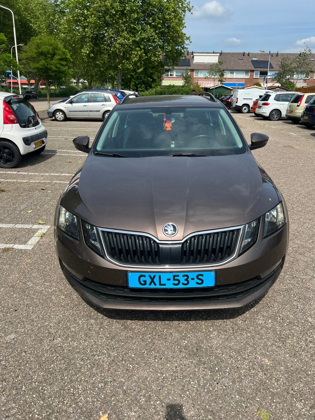 Skoda Octavia 1.6 TDI Greentech 115pk Dsg-7 2018 Bruin, Auto's, Skoda, 4 cilinders, Bruin, Stationwagon, 115 pk