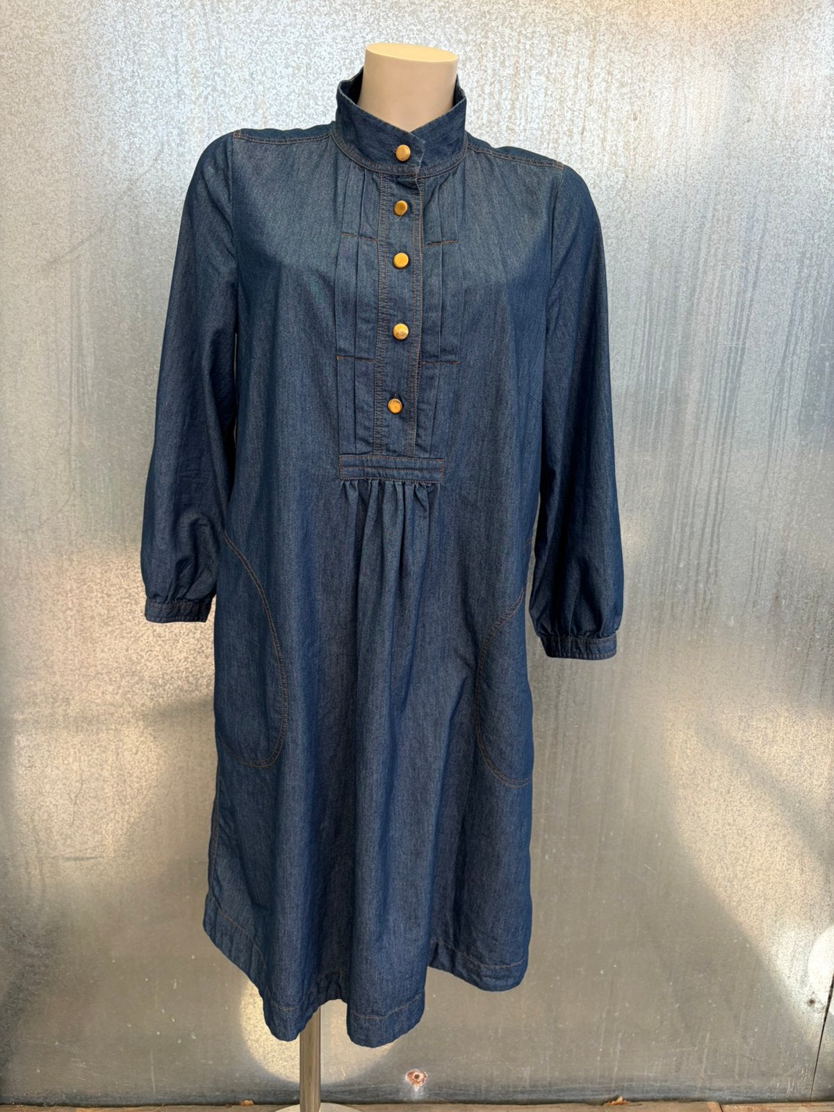 Noa Noa dress 38 jurk spijker denim jeans, Kleding | Dames, Jurken, Maat 38/40 (M), Blauw, Ophalen of Verzenden, Zo goed als nieuw