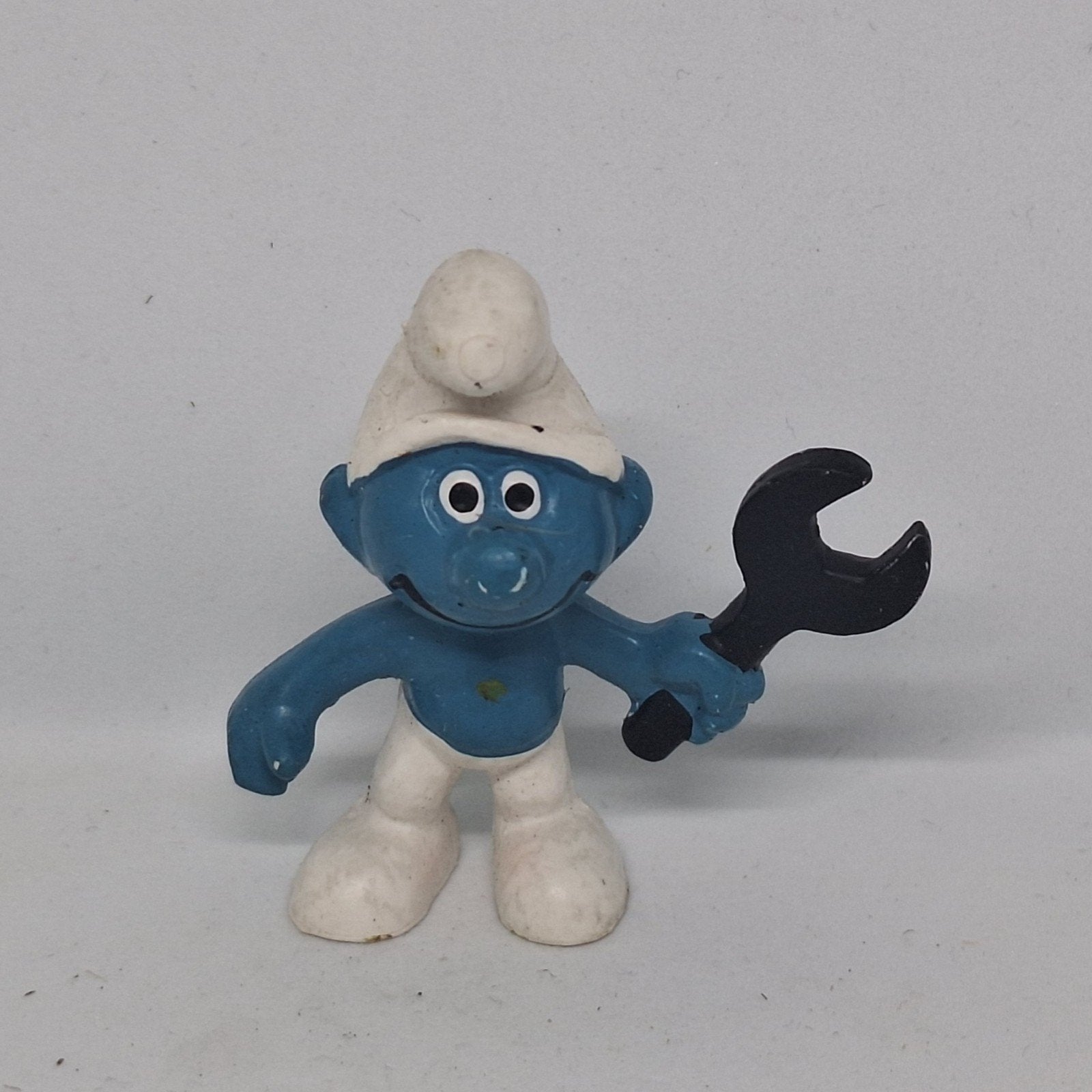Monteur Smurf 20012, Verzamelen, Ophalen of Verzenden, Gebruikt, Overige Smurfen, Poppetje, Figuurtje of Knuffel
