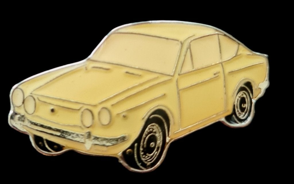 Fiat 850 Sportcoupé pin, Verzenden, Nieuw, Transport, Speldje of Pin