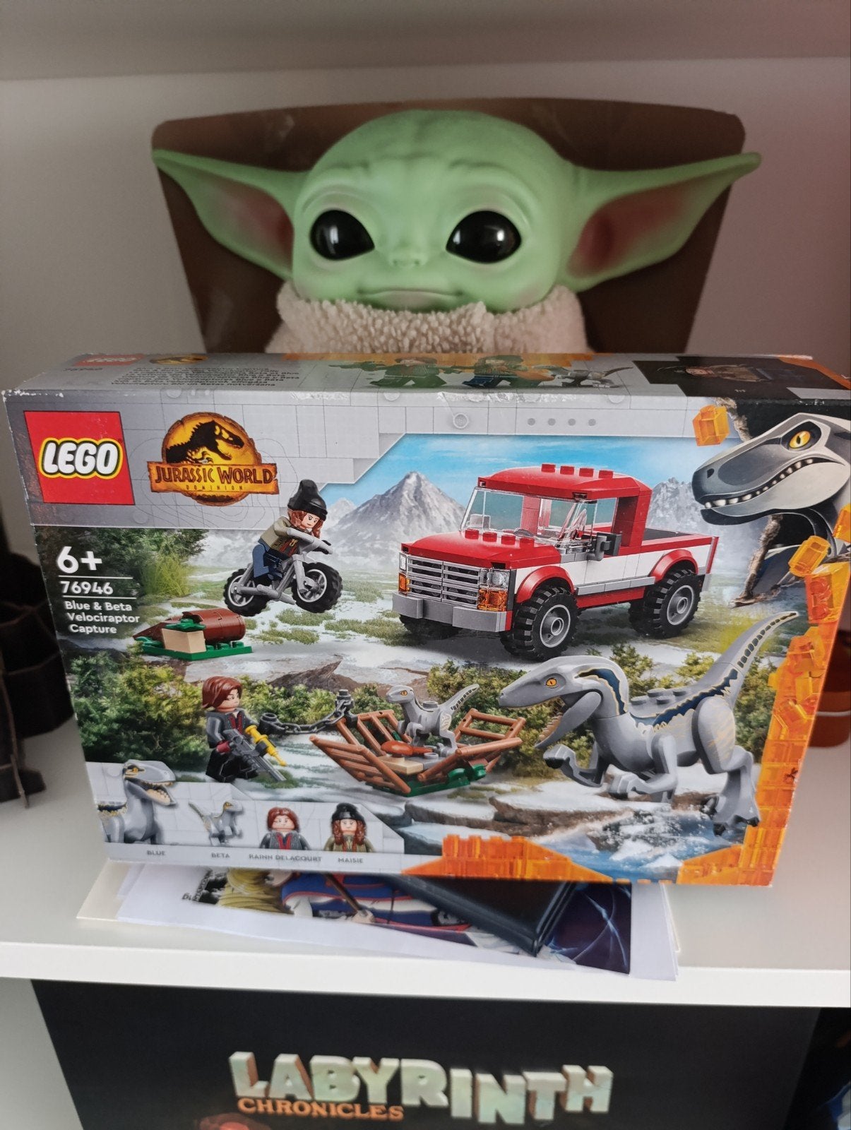 LEGO Jurassic World 76946 Blue & Beta Velociraptorvangst, Ophalen of Verzenden, Nieuw