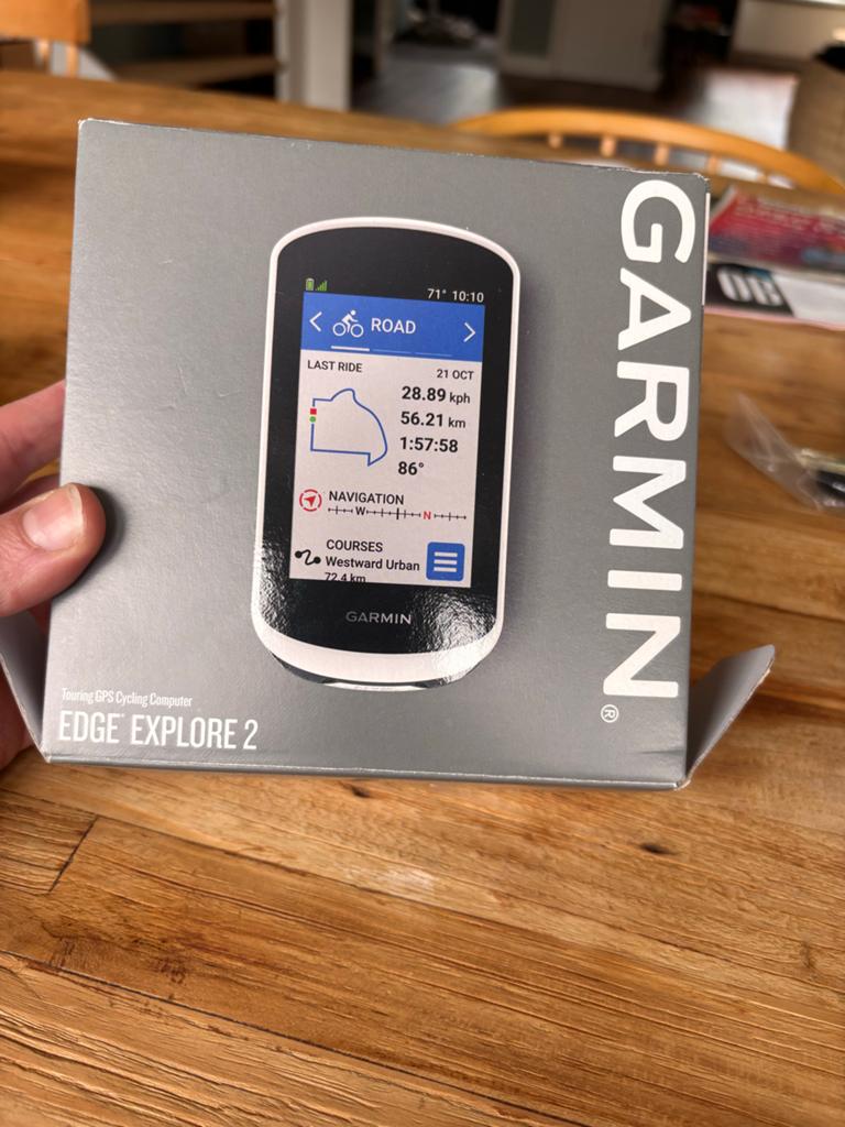 Nieuwe Garmin Edge Explore 2 GPS Fietscomputer, Fietsen en Brommers, Fietsaccessoires | Fietscomputers, Nieuw, GPS, Ophalen of Verzenden