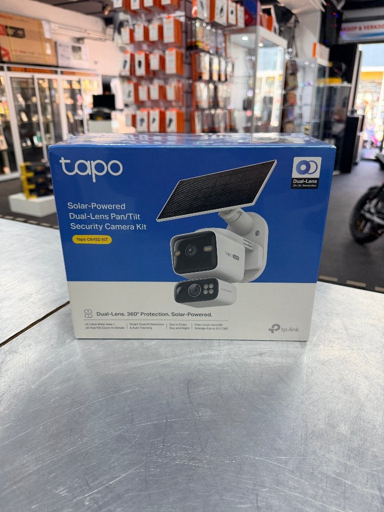 TP-Link Tapo C645D Solar Powered Security Camera Kit, ., Nieuw, Ophalen of Verzenden, .