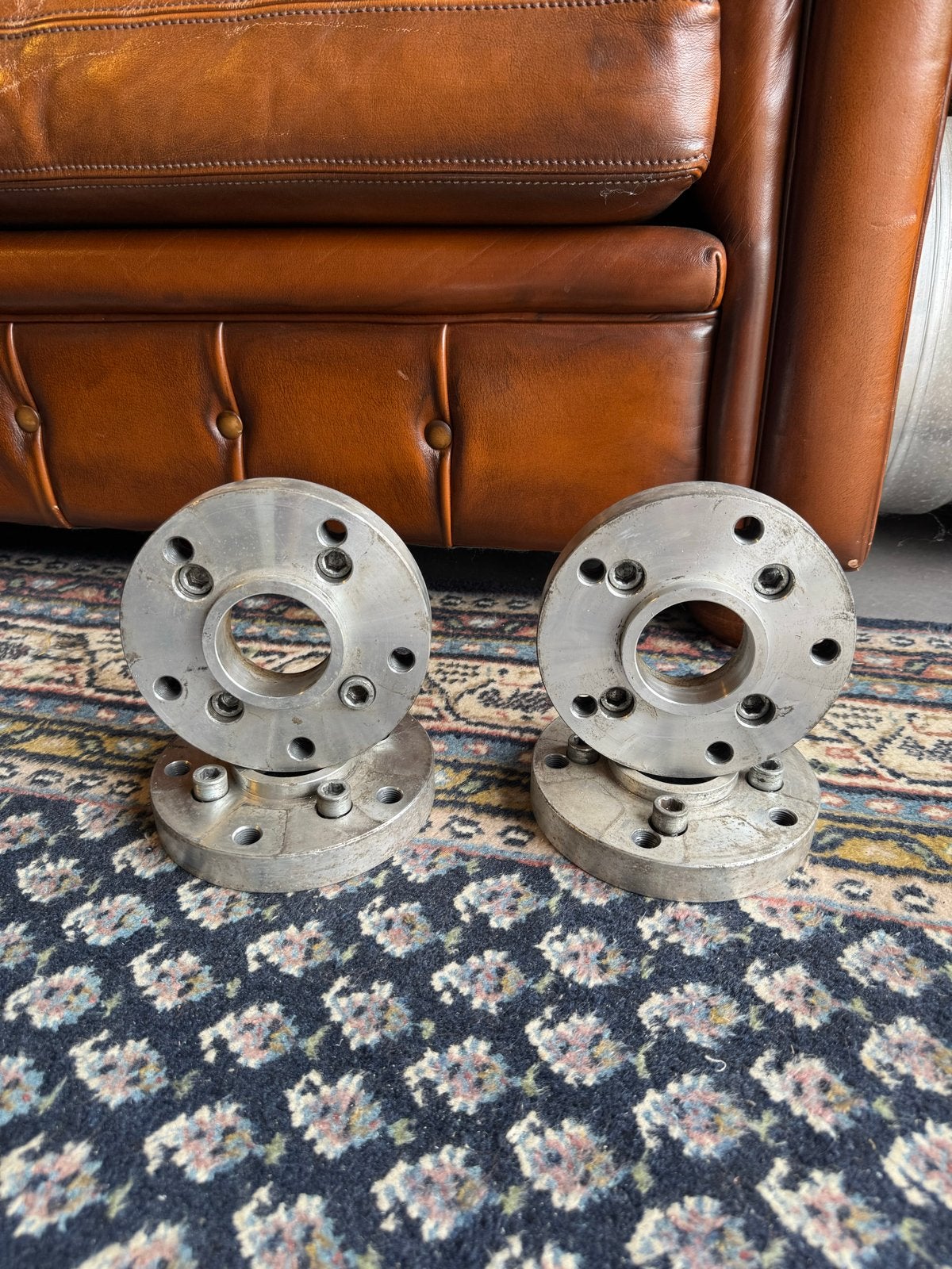 Adapters 4x100 naar 5x130 25mm dikte, Ophalen of Verzenden, Gebruikt