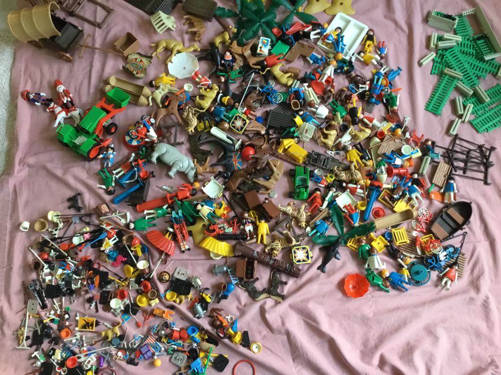 Partij Playmobil vintage jaren 70 en 80, Ophalen of Verzenden, Gebruikt