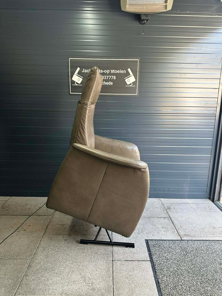 Sta op stoel merk fitform, Ophalen of Verzenden, Zo goed als nieuw, Leer, 50 tot 75 cm