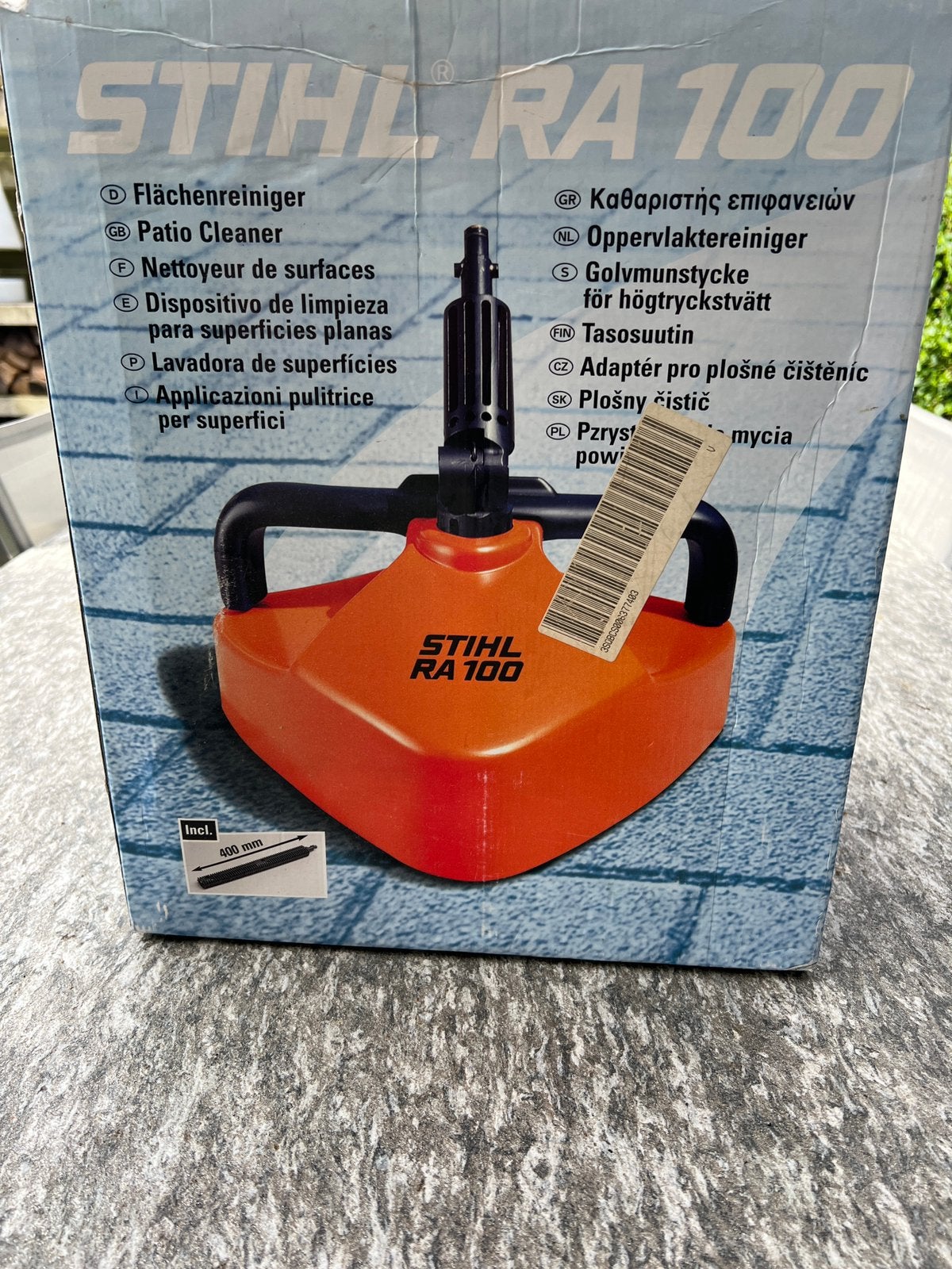 Stihl RA100 patiocleaner, Tuin en Terras, Ophalen of Verzenden, Zo goed als nieuw, Elektrisch