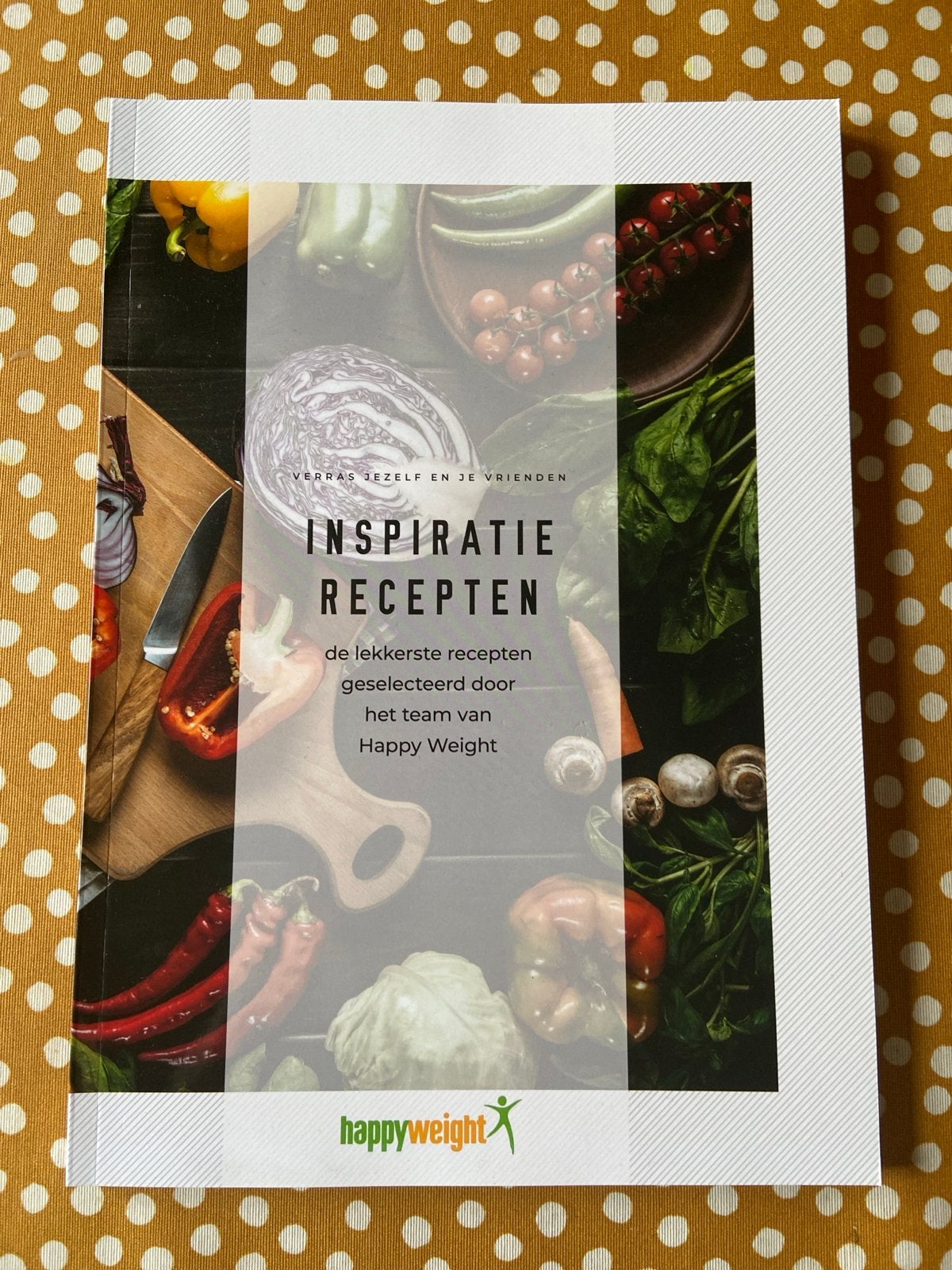 Happy Weight Inspiratie Receptenboek - Gezond Koken, Hoofdgerechten, Ophalen of Verzenden, Zo goed als nieuw, Gezond koken