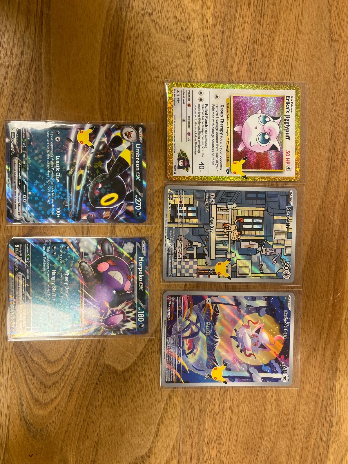 Pokémon 25th Anniversary Celebrations Kaarten Set, Ophalen of Verzenden, Zo goed als nieuw, Meerdere kaarten, Foil