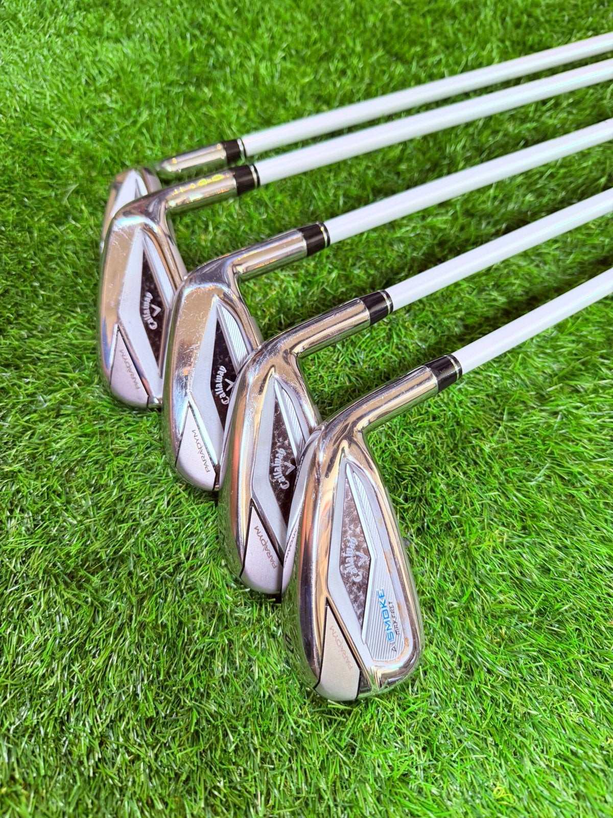 Callaway Paradym Ai Smoke Max Fast Halve IJzerset 5,7,9,P,S, Sport en Fitness, Set, Callaway, Ophalen of Verzenden, Zo goed als nieuw