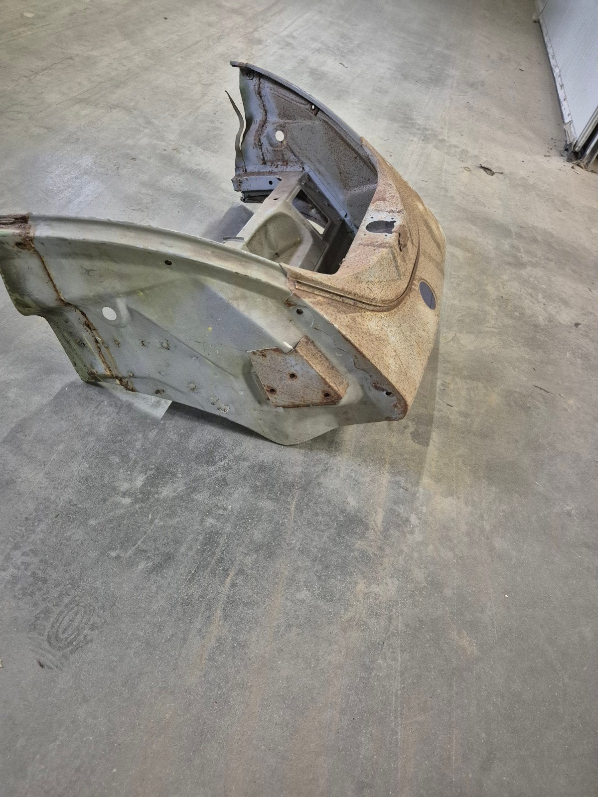 bandenbak kever, Ophalen, Bumper