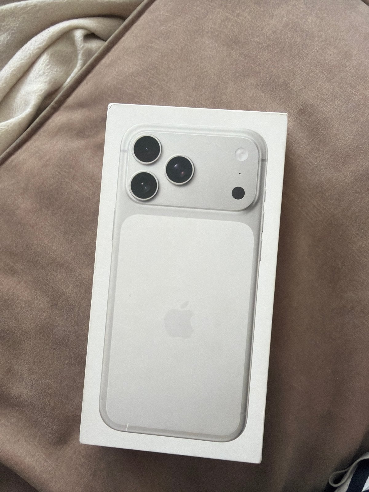 Nieuwe iPhone 17 Pro Max 256 GB - Met Bon, Telecommunicatie, Mobiele telefoons | Apple iPhone, 256 GB, Wit, Nieuw, Ophalen of Verzenden
