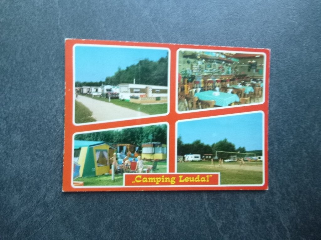 Haelen L, camping Leudal/interieur 1980, Verzamelen, Verzenden, 1980 tot heden, Gelopen, Noord-Brabant