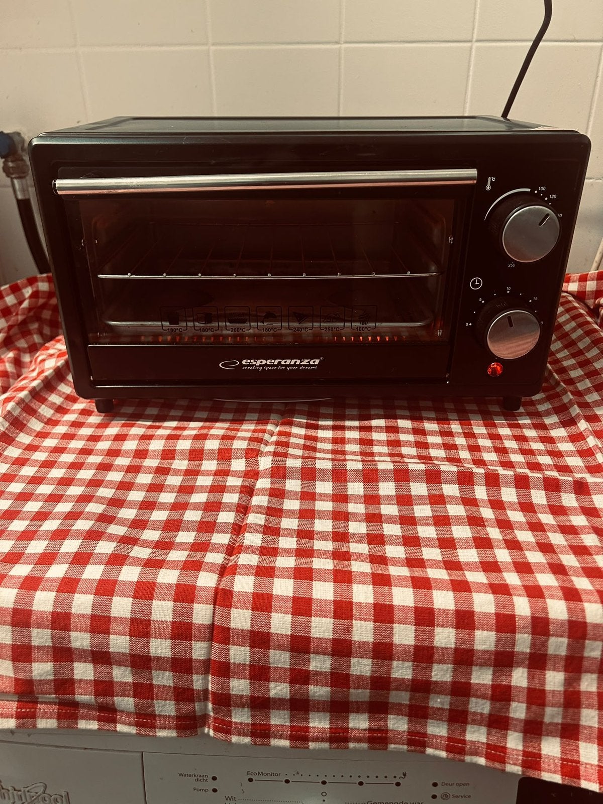 Goedewerkende esperanza mini oven /grill, Witgoed en Apparatuur, Ophalen of Verzenden, Zo goed als nieuw