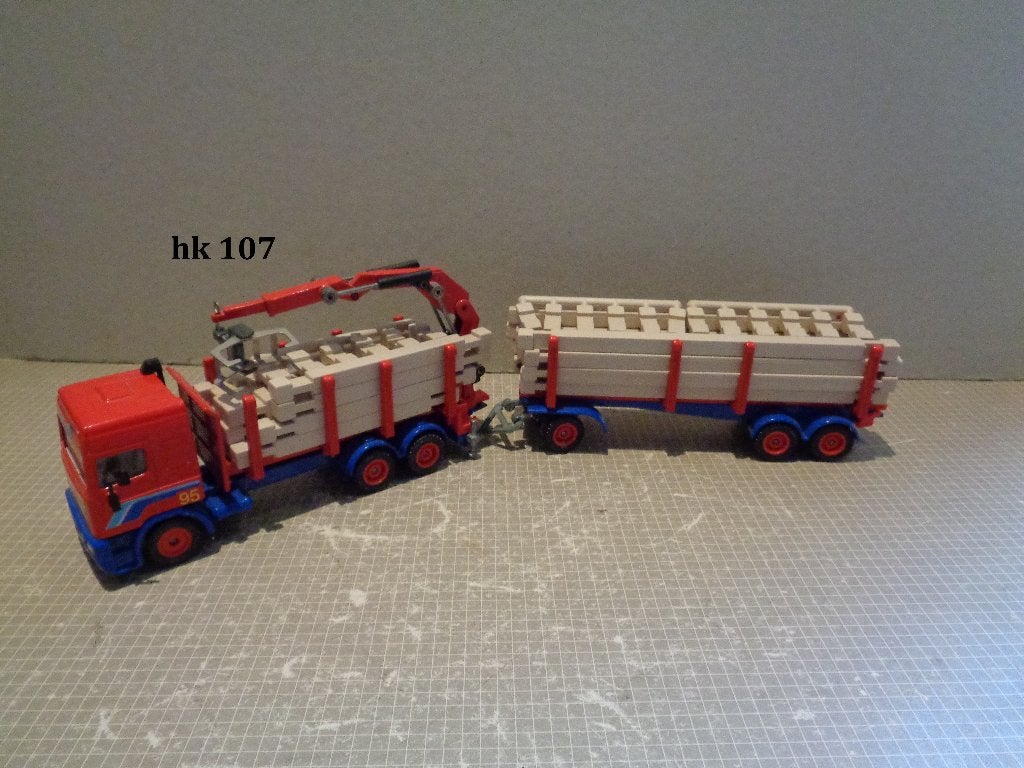 siku houtwagen, Ophalen of Verzenden, Zo goed als nieuw, Bus of Vrachtwagen, SIKU